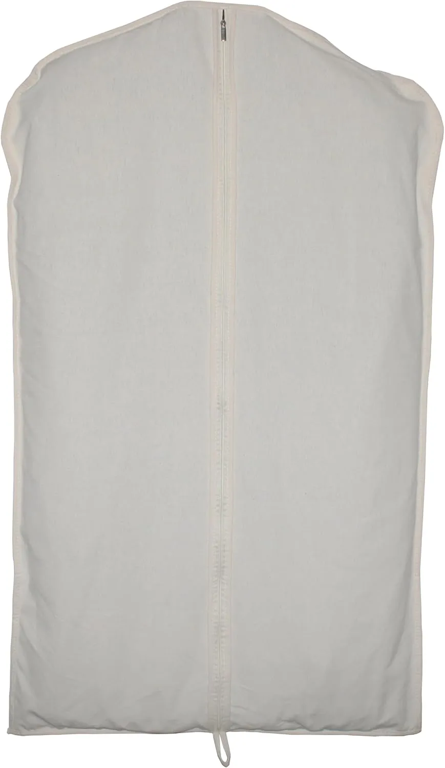 100% cotton canvas garment bags for closet storage and travel suit bags for clothes, coats, jackets, shirts, dresses suit garment cover for hanging clothes storage (24''x47'')