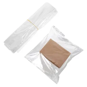 100pcs Heat Shrink Bag Pof Material Odorless Soft High Transparency Strong Shrinkage Ideal for DIY Packaging