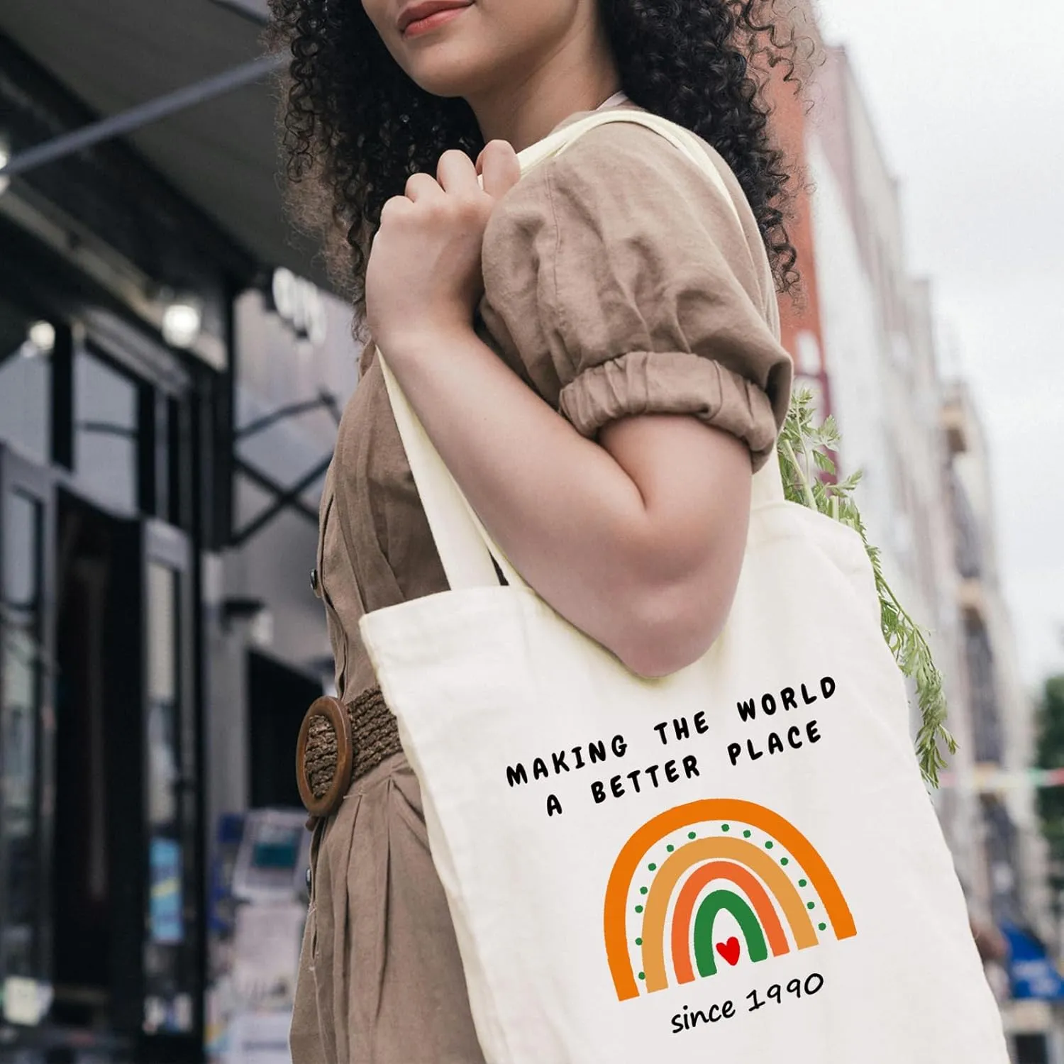 1990 1991 1992 1993 1994 1995 1996 1997 1998 1999 Birthday Gifts for Women, Reusable Canvas Tote Bags for Shopping
