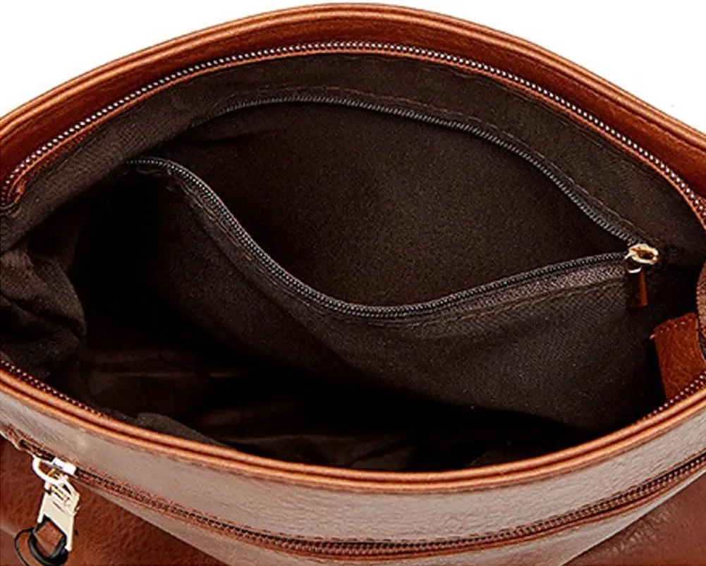 1pcs Leather Cross Body Bags for Women Anti Theft Cross Body Bag Soft Leather Cross Body Bags.