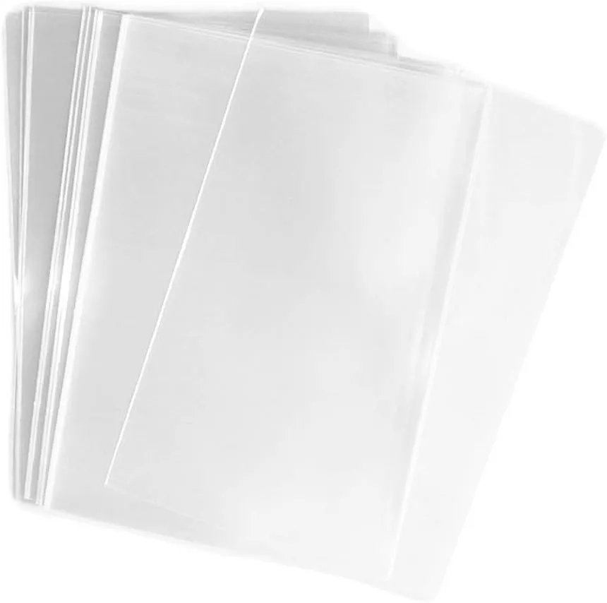 2000 Pcs 6 1/2 X 9 1/2 (O) Clear Flat Cellophane/Cello (6.5x9.5) Bags Good for 6x9 Items