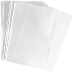 2000 Pcs 6 1/2 X 9 1/2 (O) Clear Flat Cellophane/Cello (6.5x9.5) Bags Good for 6x9 Items