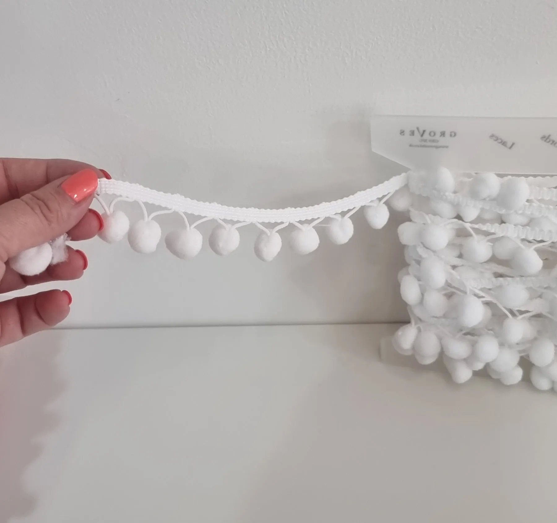 20mm Pom-Pom trim by the meter