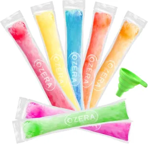 300 Pack Popsicle Bags, Ice Pop Bags for Kids Adults, Freeze Pop Bags with Funnel Disposable Popsicle Molds Bags for DIY Yogurt Tubes, Fruit Smoothies and Ice Summer Party Favors