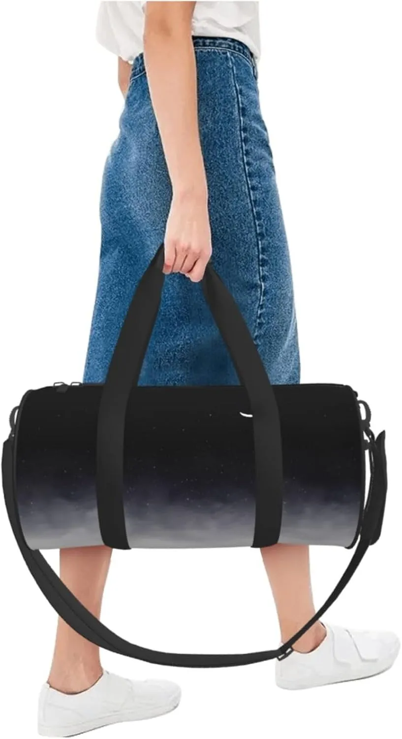 After we die Round Travel Duffel Bag Large Capacity Gym Sports Bags for Hiking Vacation Trips