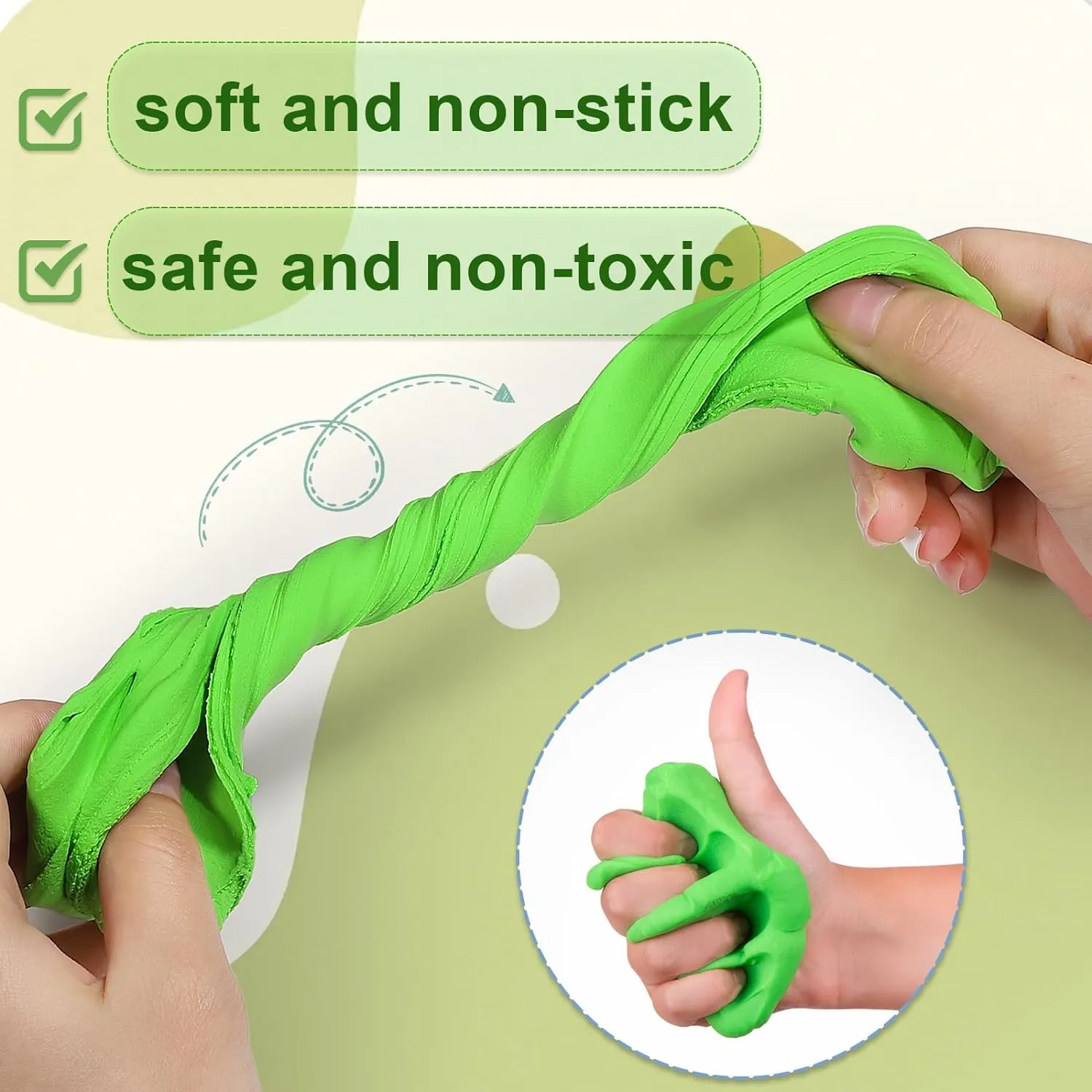 Air Dry Clay, 100 Colors Modelling Clay for Kids, DIY Molding Magic Clay for with Tools, Soft & Non-Sticky, Toys Gifts for Age 3 4 5 6 7 8  Years Old Boys Girls Kids