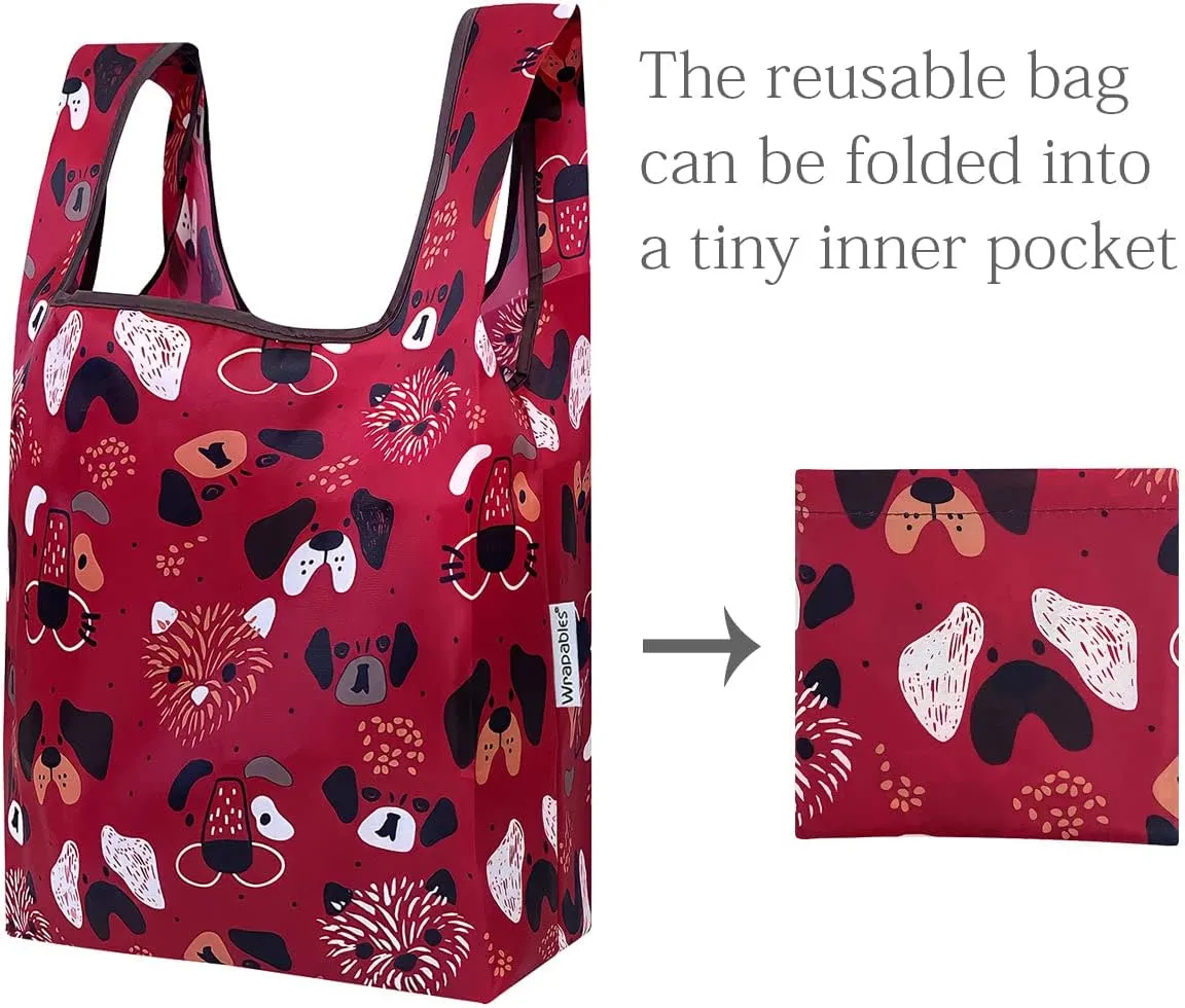 allydrew Small JoliBag Nylon Reusable Grocery Bag