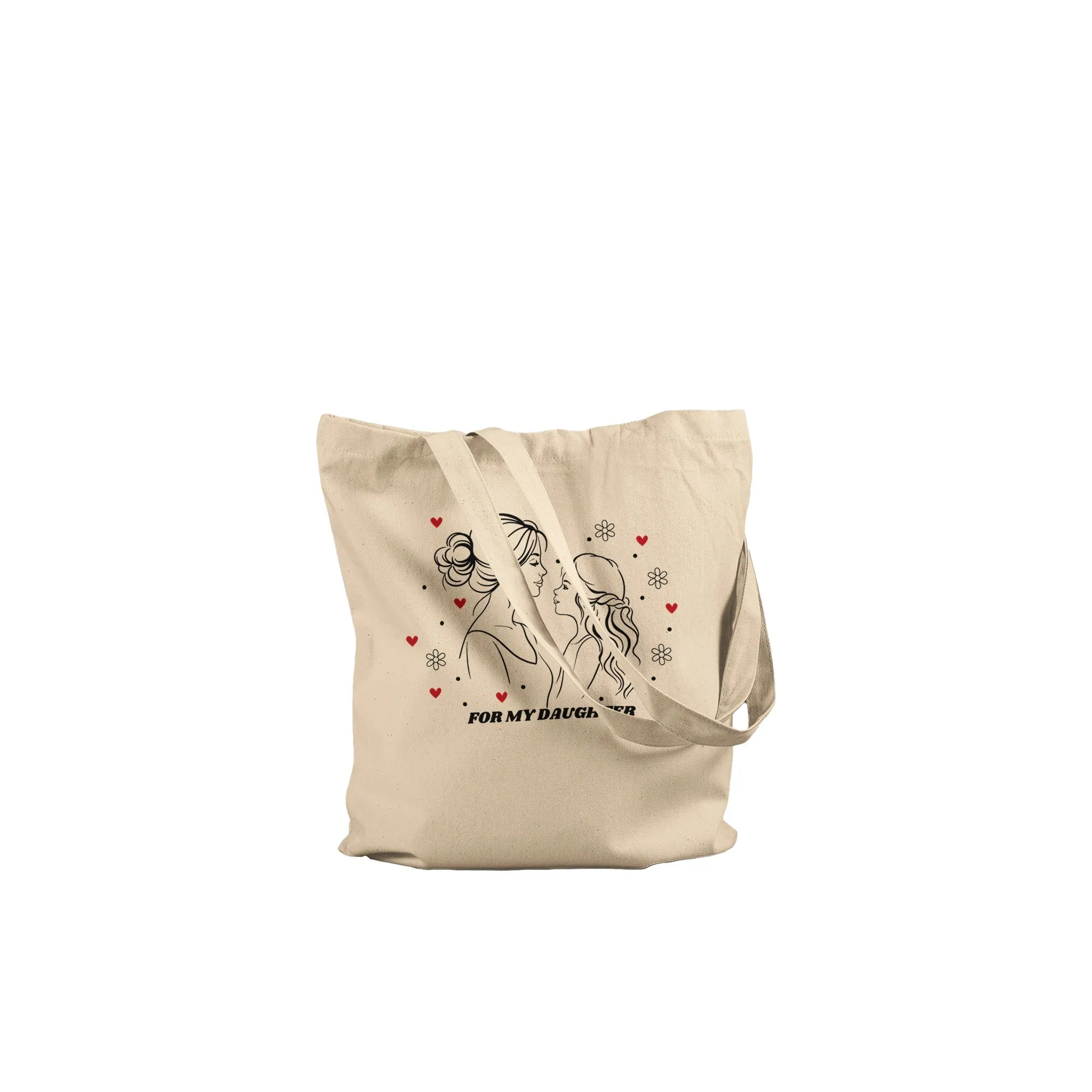 Always My Girl - Organic Tote Bag for Your Daughter