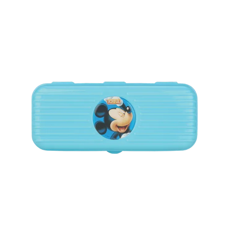 AM3274 Joyful School Line Big Campass Box Color Availablity As Per Design Stock Plastic Campass Box 1 Piece