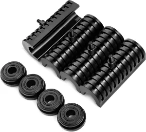 Amazicha Rubber Mounts Support Cushion Hard Saddle Bags Saddlebag Fit for Harley Touring Street Glide Electra Glide Road Glide Road King 1996-2013