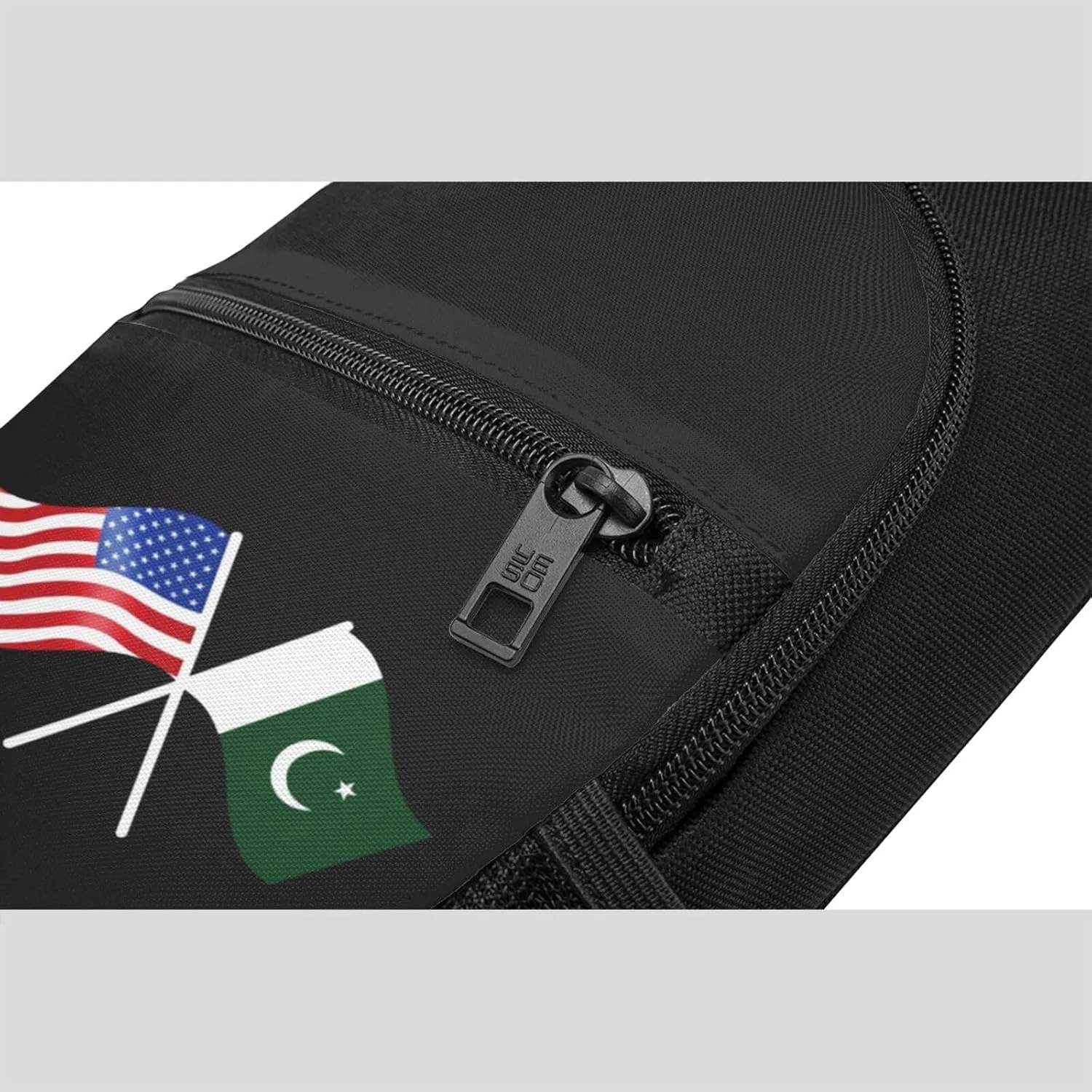 American And Pakistan Flag Chest Pack Leisure Shoulder Crossbody Chest Bag