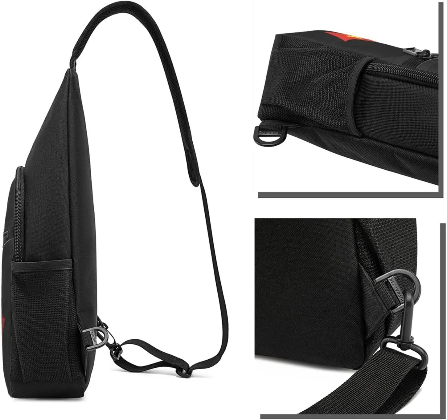 American And Vietnam Flag Chest Pack Leisure Shoulder Crossbody Chest Bag