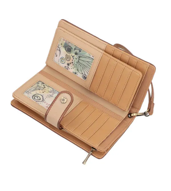 Anekke Amazonia Large Purse With Removable Wrist Strap