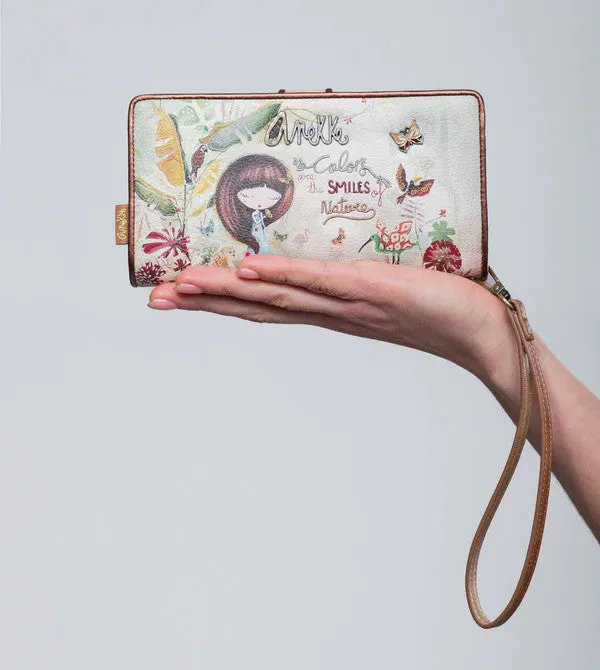 Anekke Amazonia Large Purse With Removable Wrist Strap