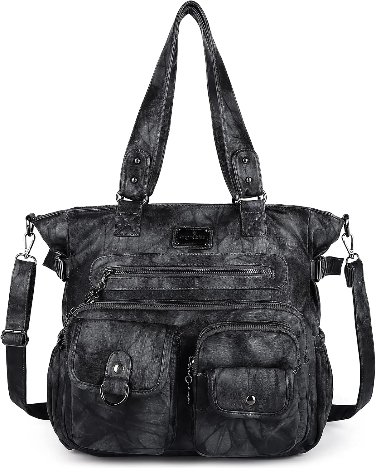 Angelkiss Purses and Handbag for Women Soft Leather Hobo Bags Satchel Shoulder Bags Ladies Tote Crossbody Bag
