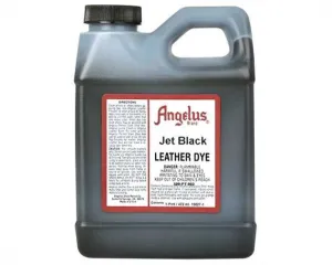 ANGELUS LEATHER DYE BULK Large 472ml JET BLACK