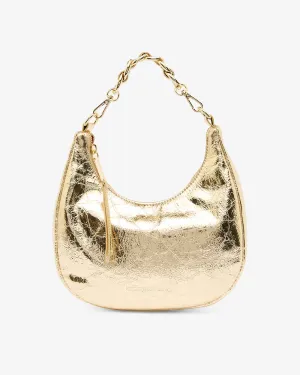 ARLINGTON MILNE : Estella Bag - Gold Crinkle