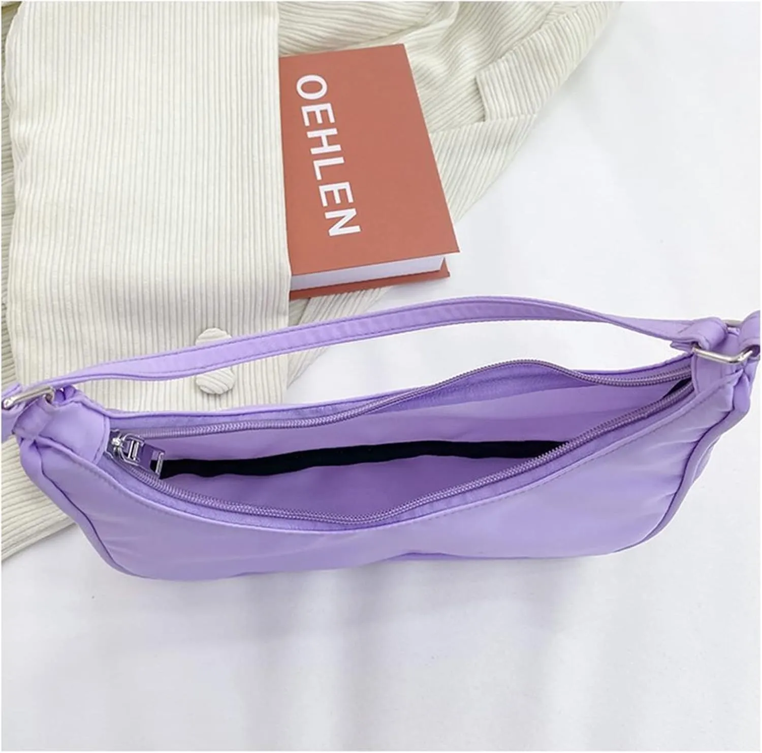 Armpit Purse Fashion Women Butterfly Chain Shoulder Underarm Bags Purses Handbags Elegant PU Hobo Bags