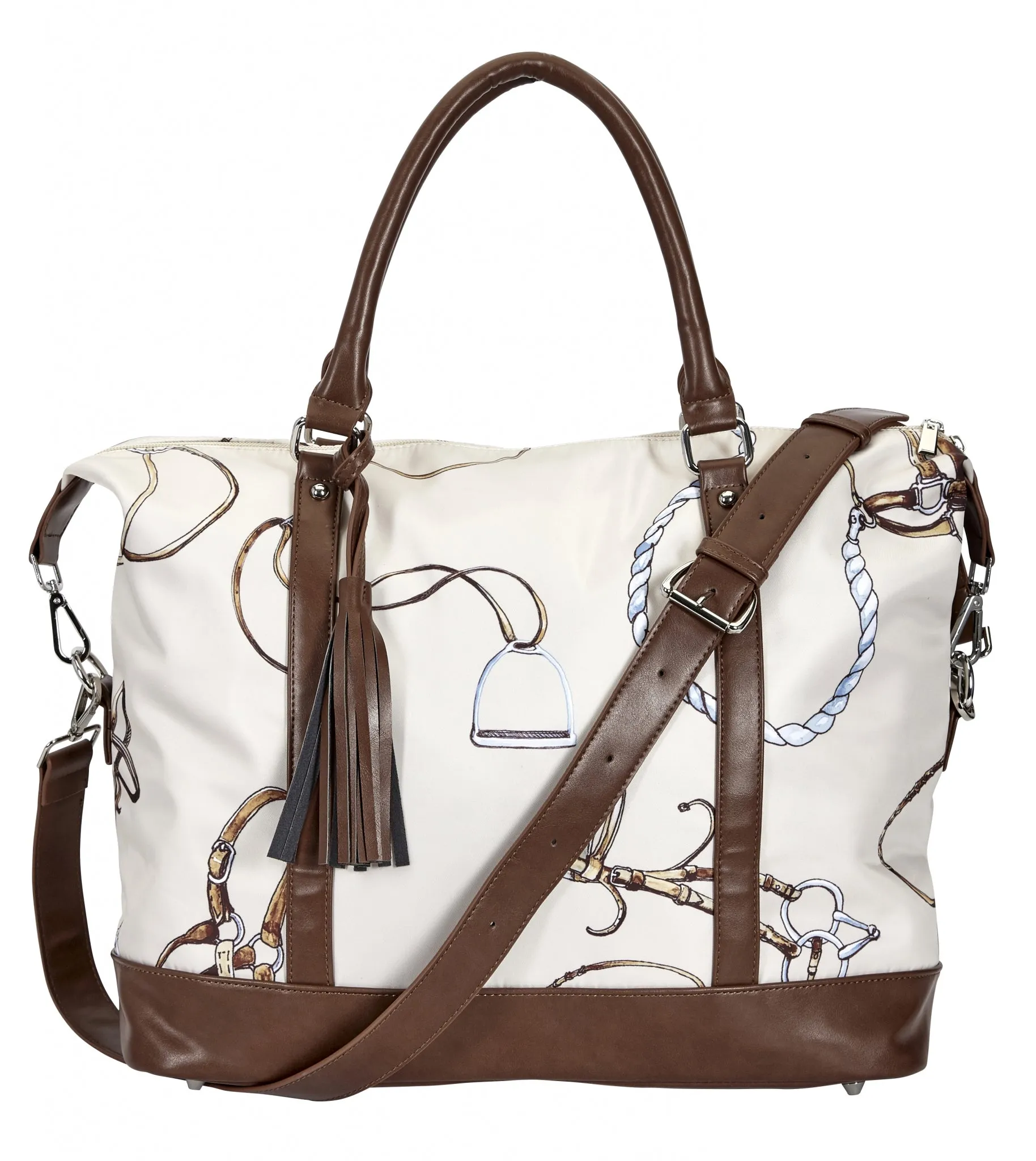 AWST Int'l "Lila" Bridles 'n Things Travel Bag with Tassel