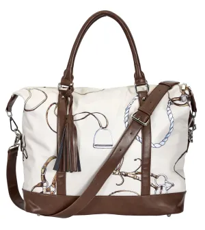 AWST Int'l "Lila" Bridles 'n Things Travel Bag with Tassel