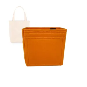 Bag Organizer for Loewe Mini Puzzle Fold Tote - Premium Felt Purse Handbag Insert Liner Shaper (Handmade) Soft Structure Support (20 Color Options)