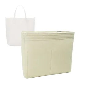 Bag Organizer for Saint Laurent Shopping Toy Bag - Premium Felt Purse Handbag Insert Liner Shaper (Handmade) Soft Structure Support