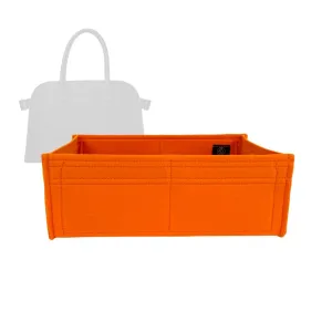 Bag Organizer for The Row Margaux 12 - Premium Felt Purse Handbag Insert Liner Shaper (Handmade) Soft Structure Support (25 Color Options)