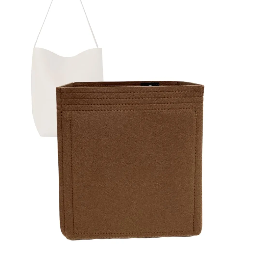 Bag Organizer for The Row Medium N/S Park Tote - Premium Felt Purse Handbag Insert Liner Shaper (Handmade) Soft Structure Support (25 Color Options)