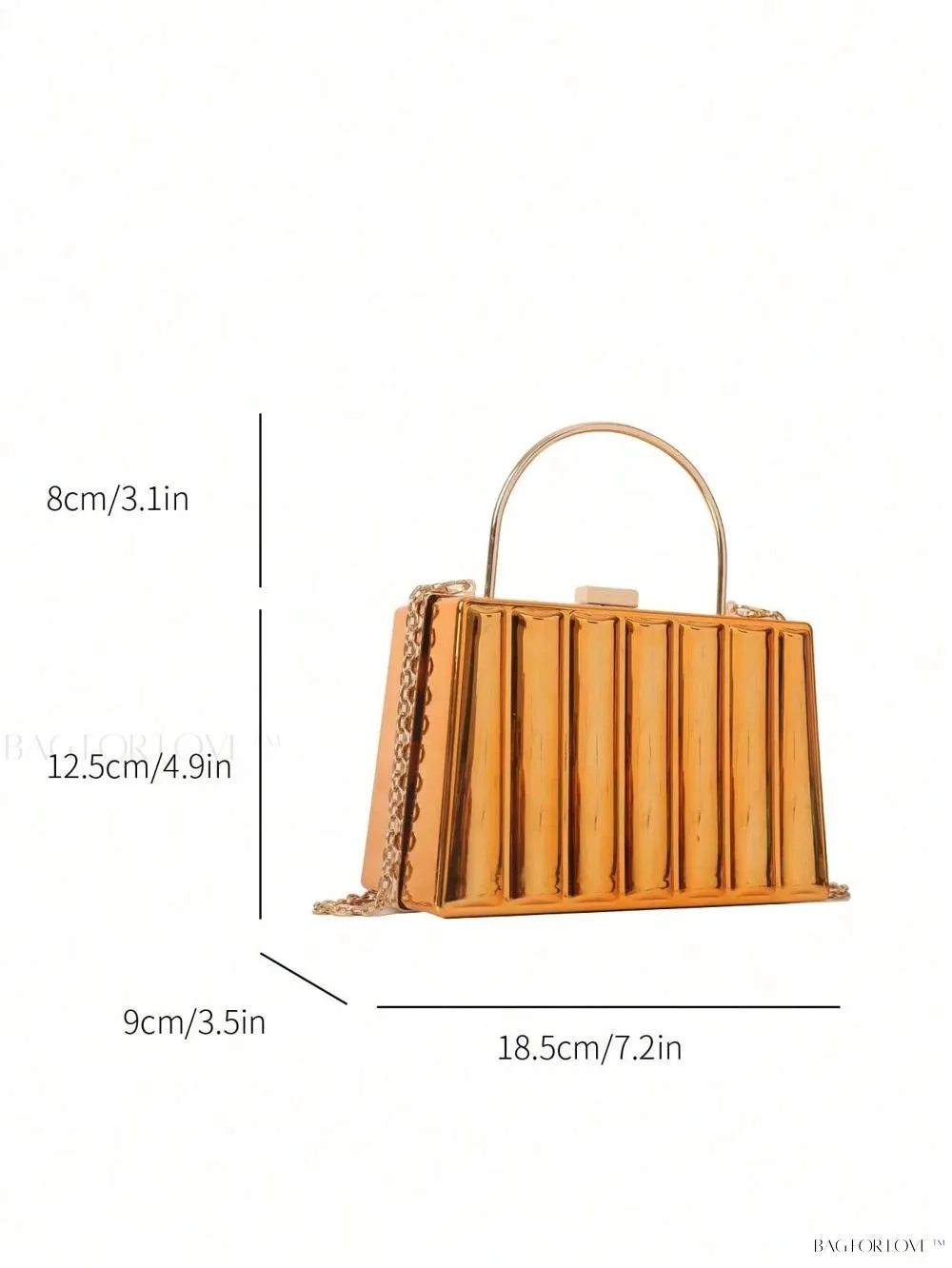 BagForLove - Elegant Ladies' Clutch Bag with Ample Storage Space