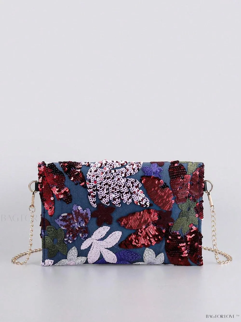 BagForLove - Elegant Linen Beaded Crossbody Bag for Women
