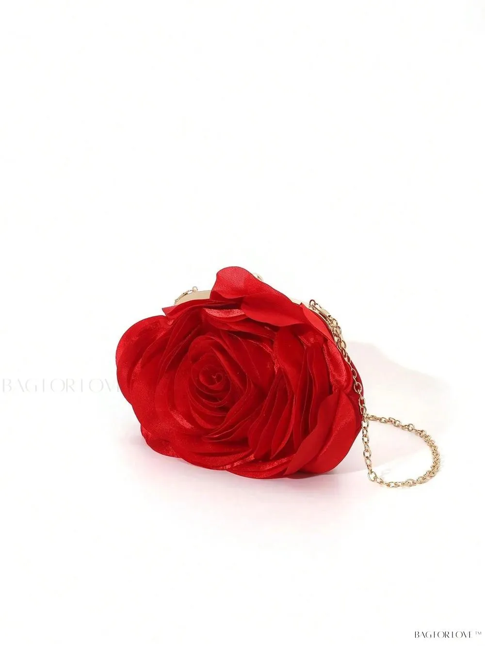 BagForLove - Elegant Solid Color Silk Handbag Perfect for Women's Formal Events
