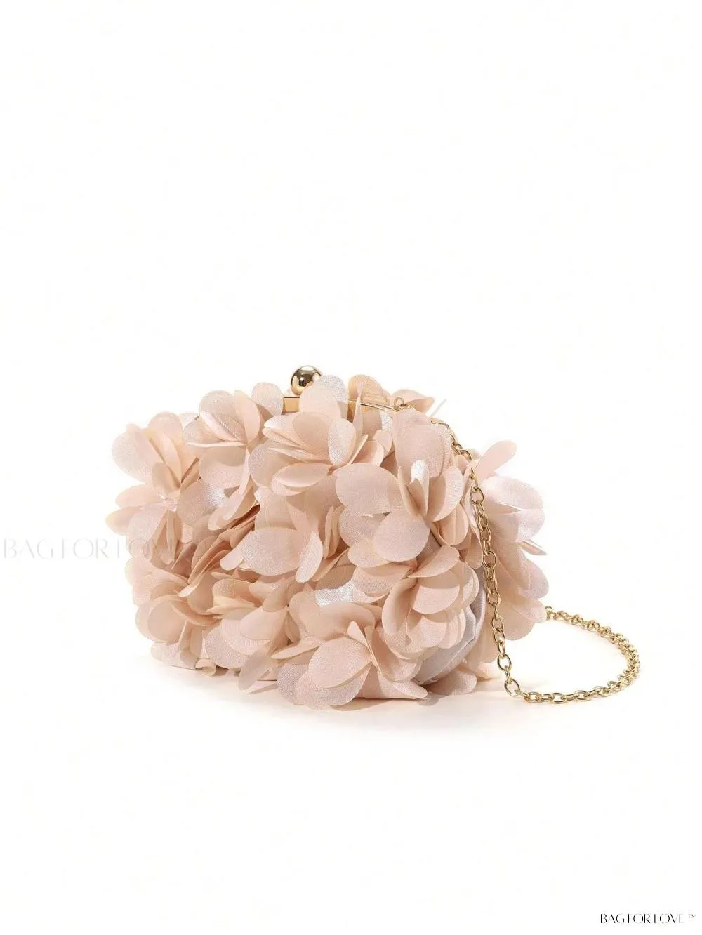 BagForLove - Elegant Solid Color Silk Handbag Perfect for Women's Formal Events