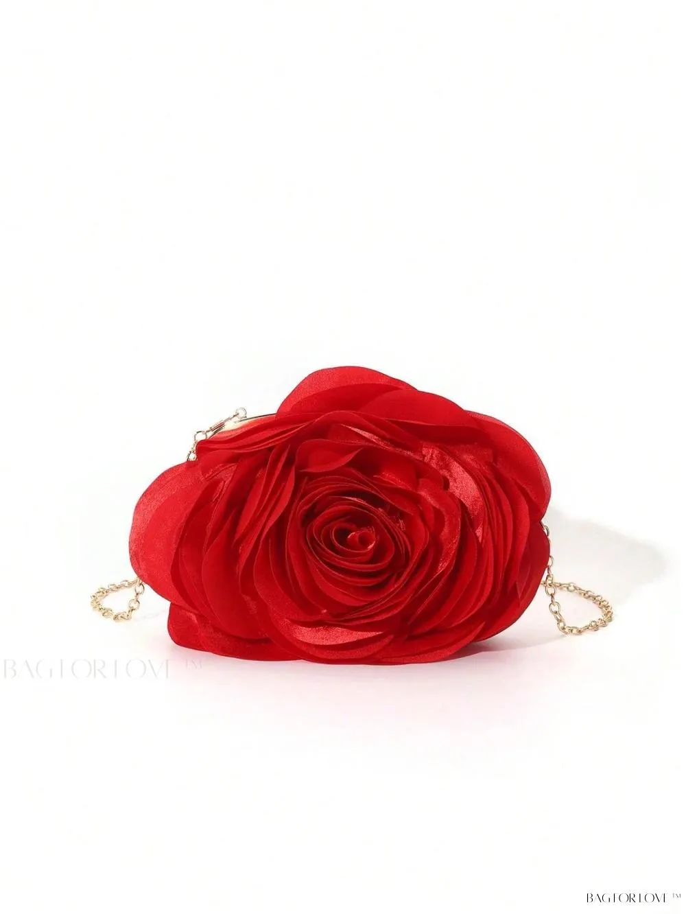 BagForLove - Elegant Solid Color Silk Handbag Perfect for Women's Formal Events