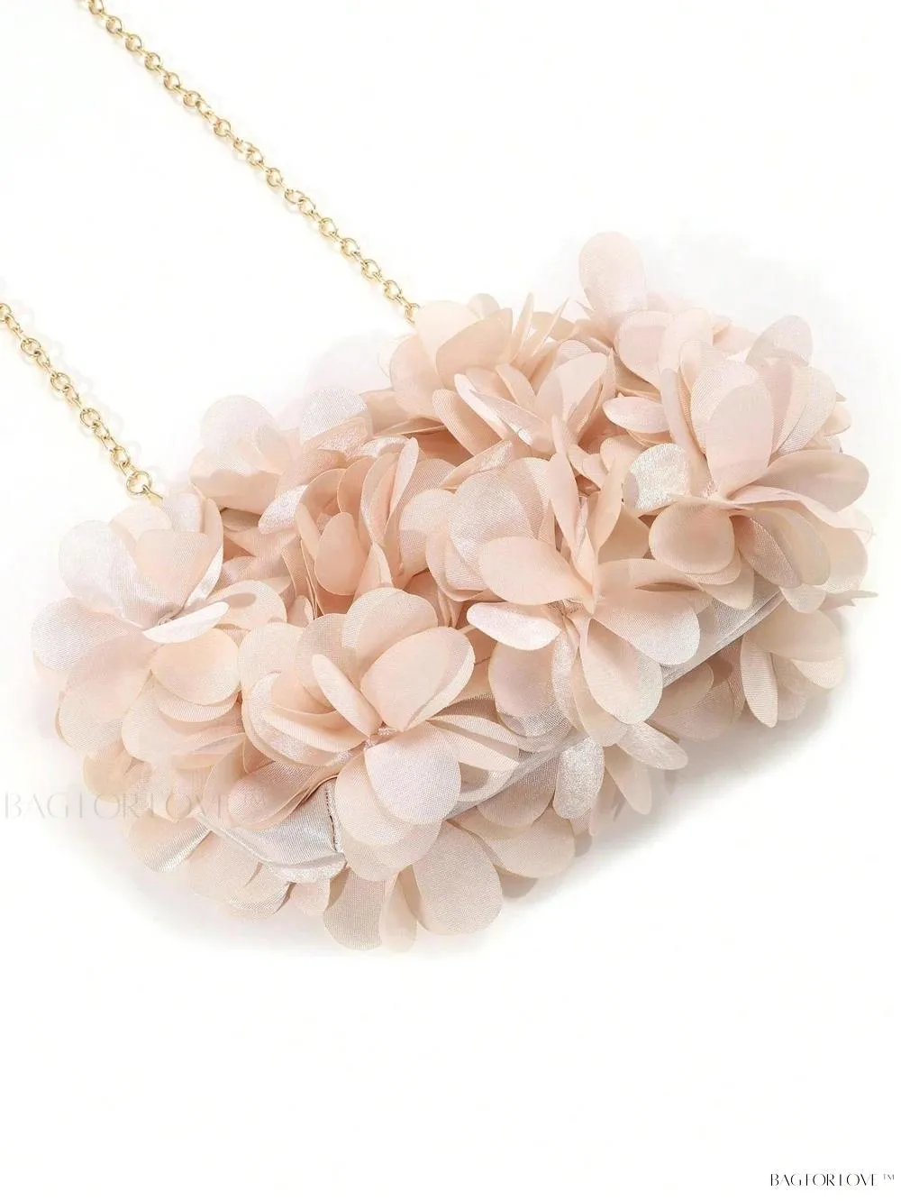 BagForLove - Elegant Solid Color Silk Handbag Perfect for Women's Formal Events