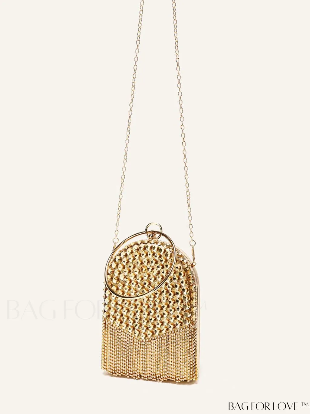 BagForLove - Evening Party Diamond Fringe Clutch: Elegant and Glamorous
