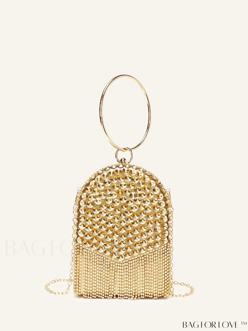 BagForLove - Evening Party Diamond Fringe Clutch: Elegant and Glamorous