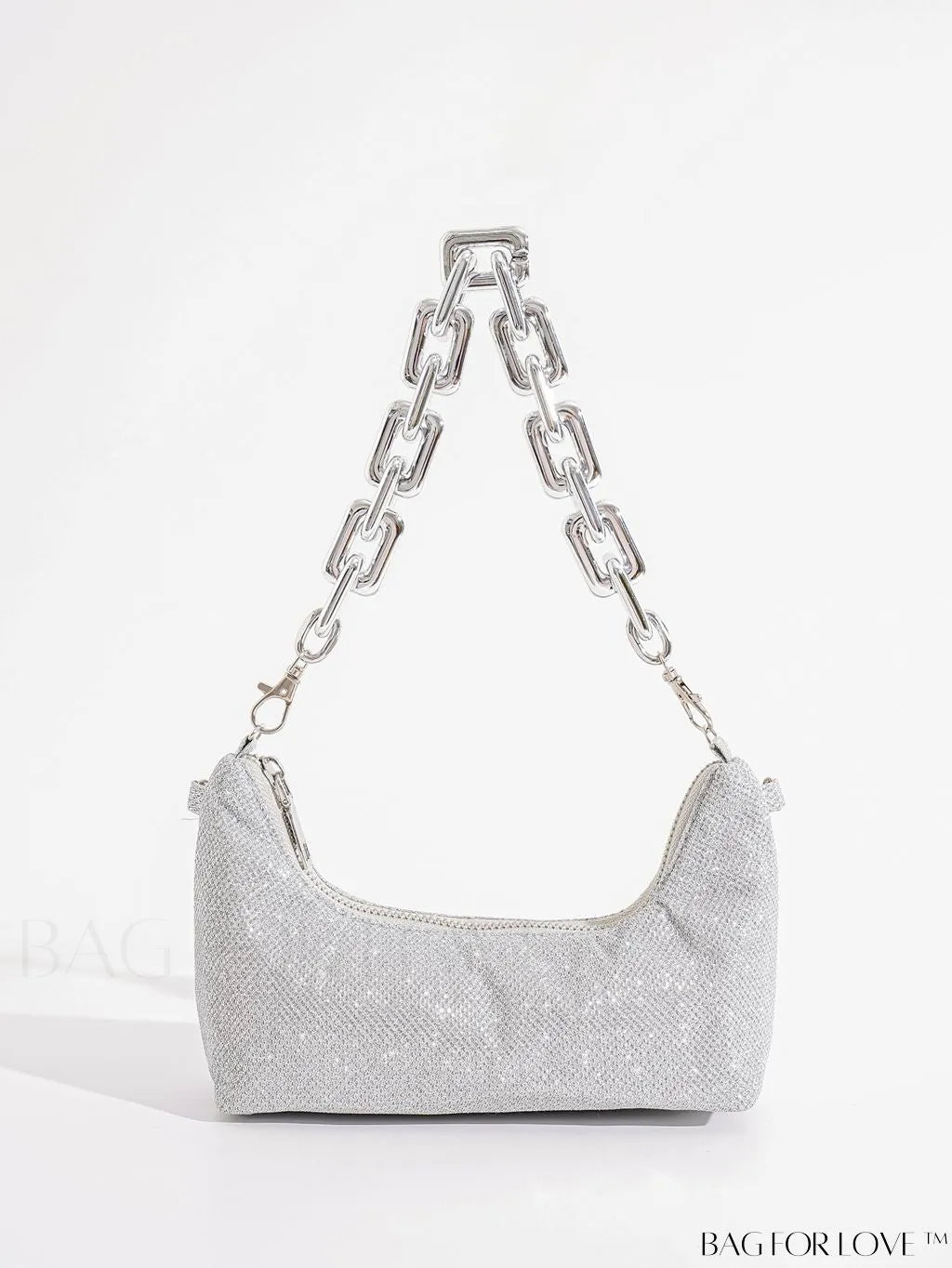 BagForLove - Evening Party Glitter Clutch: Elegant and Sparkling