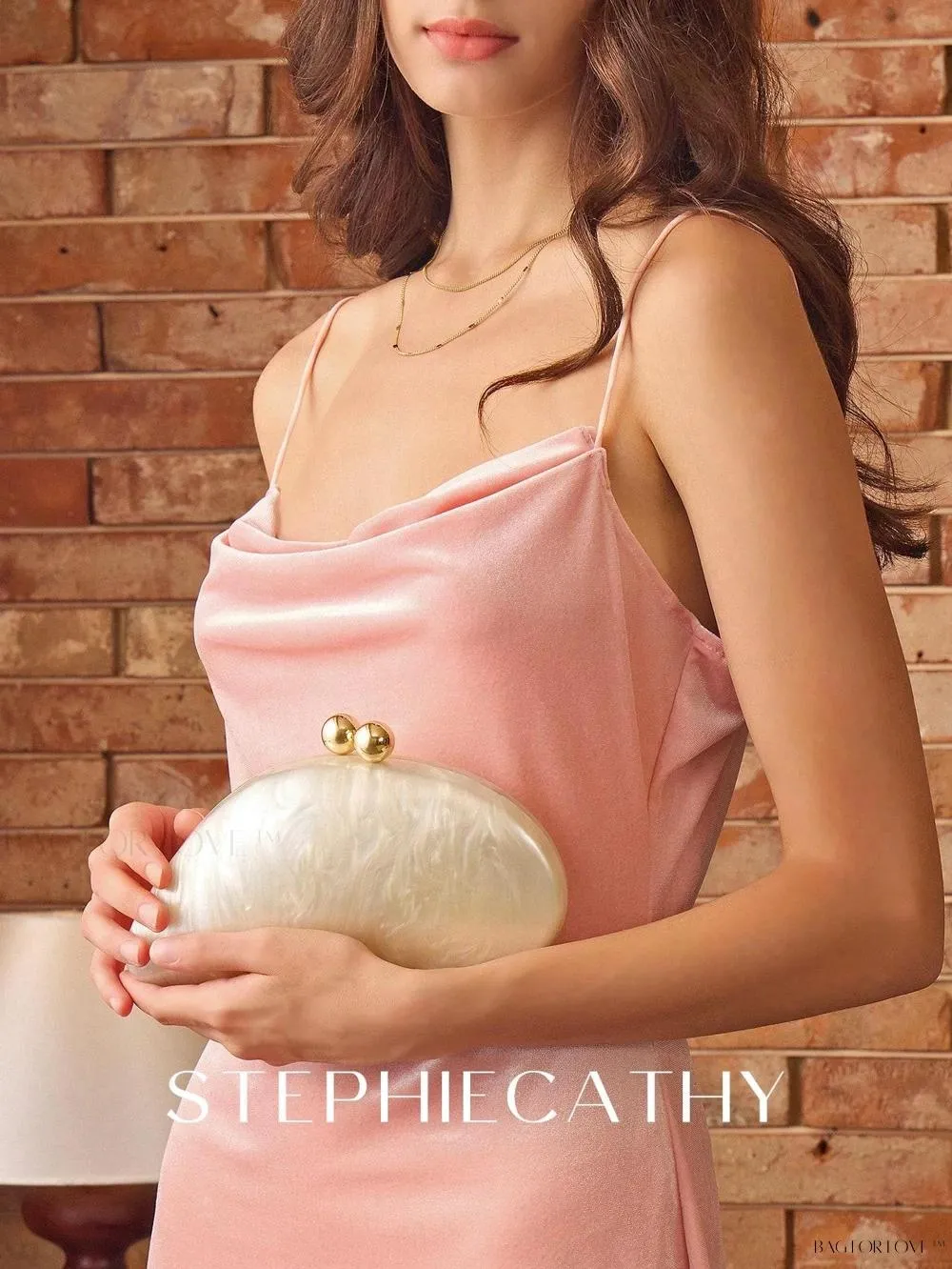 BagForLove - Glamorous Acrylic Novelty Clutch Perfect for Date Night or Prom