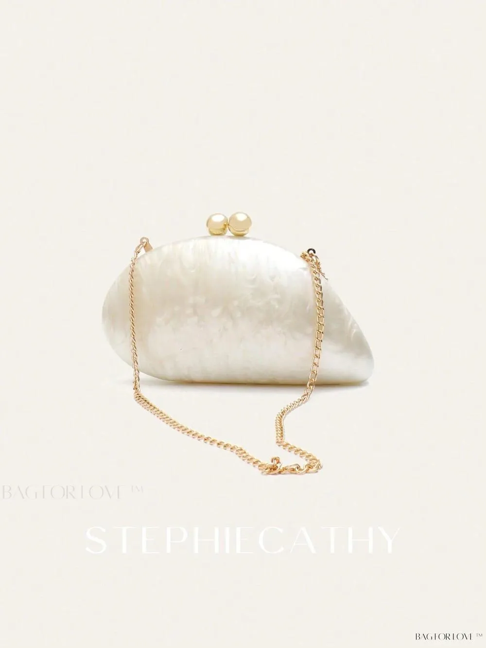 BagForLove - Glamorous Acrylic Novelty Clutch Perfect for Date Night or Prom