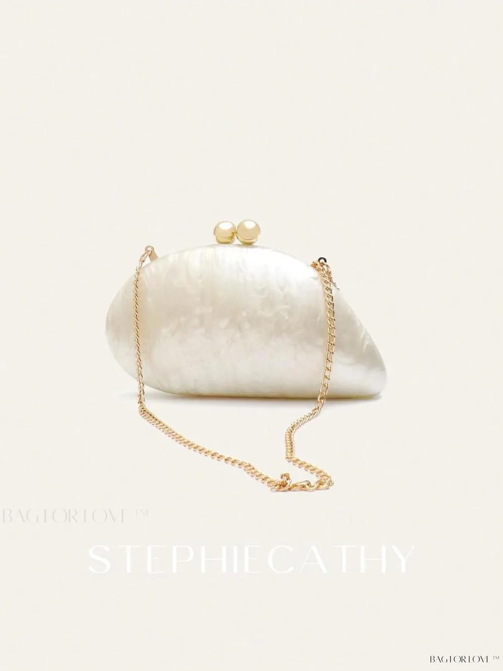 BagForLove - Glamorous Acrylic Novelty Clutch Perfect for Date Night or Prom
