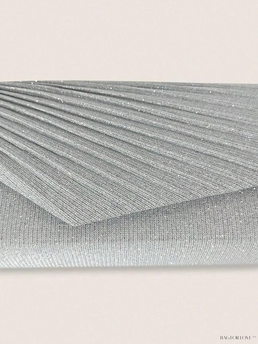 BagForLove - Glamorous Pleated Envelope Bag Perfect For Party Girl