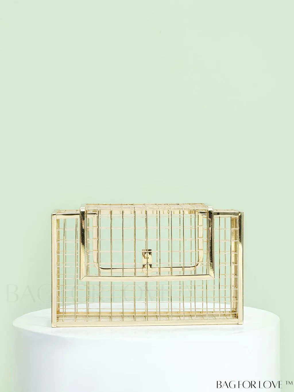 BagForLove - Metal Cut Out Evening Bag: Elegant & Versatile Purse for Weddings, Proms, and Parties