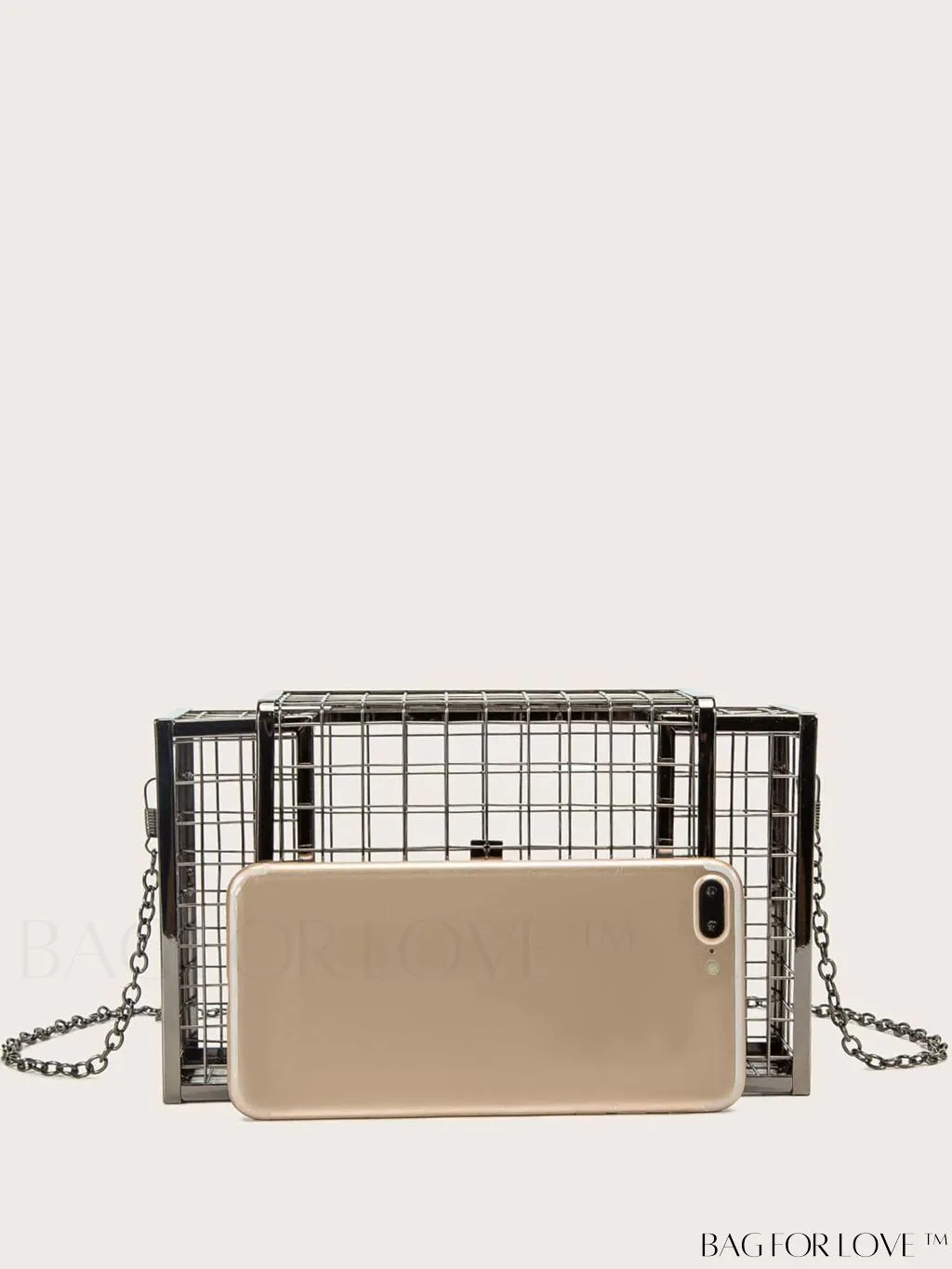 BagForLove - Metal Cut Out Evening Bag: Elegant & Versatile Purse for Weddings, Proms, and Parties
