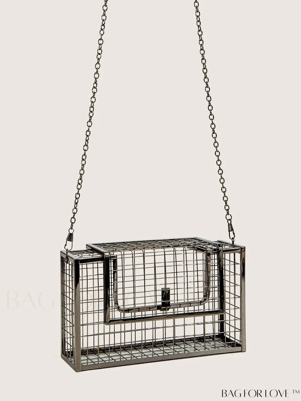 BagForLove - Metal Cut Out Evening Bag: Elegant & Versatile Purse for Weddings, Proms, and Parties