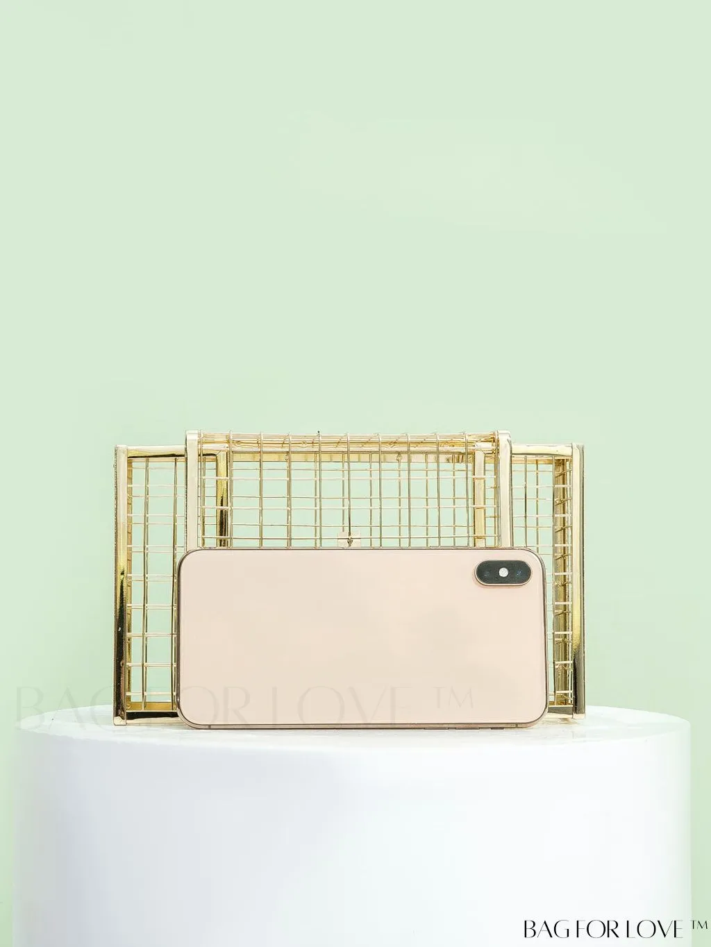 BagForLove - Metal Cut Out Evening Bag: Elegant & Versatile Purse for Weddings, Proms, and Parties