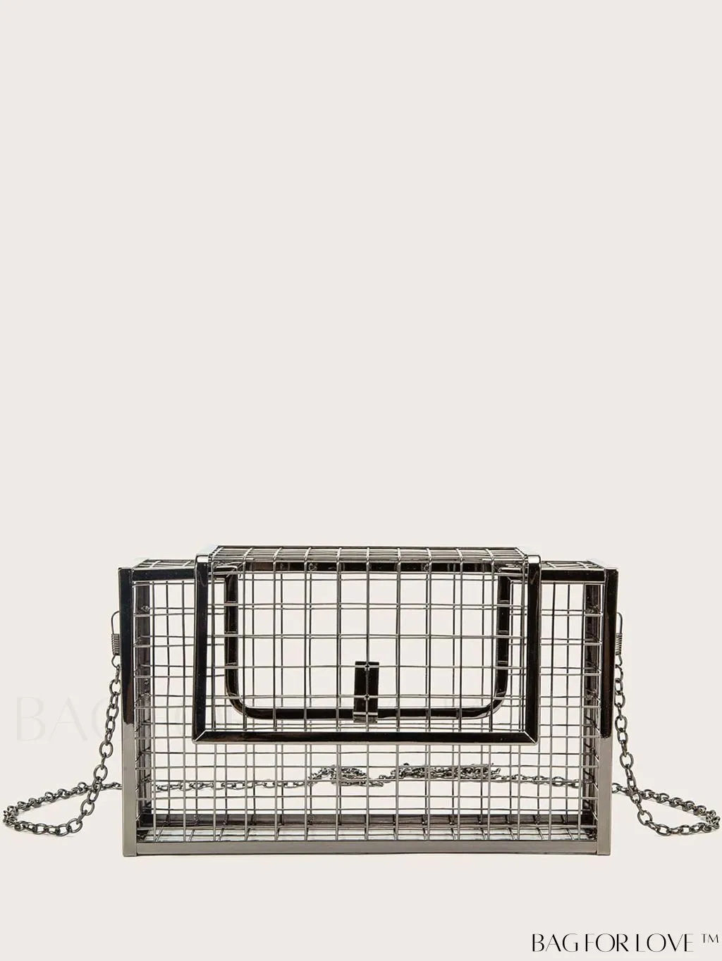 BagForLove - Metal Cut Out Evening Bag: Elegant & Versatile Purse for Weddings, Proms, and Parties