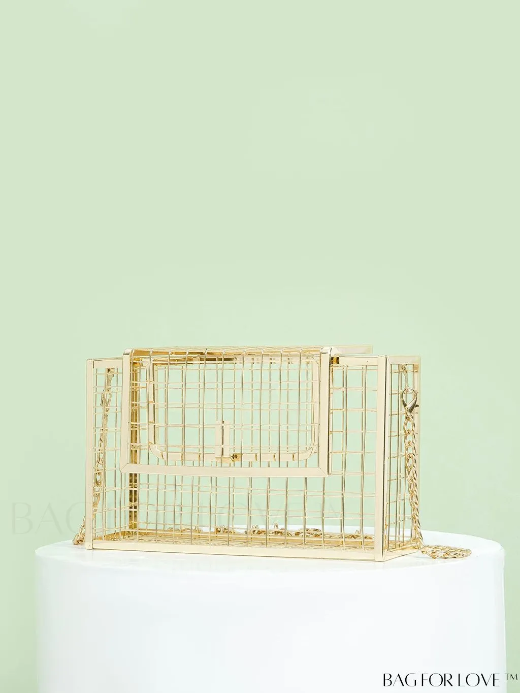 BagForLove - Metal Cut Out Evening Bag: Elegant & Versatile Purse for Weddings, Proms, and Parties