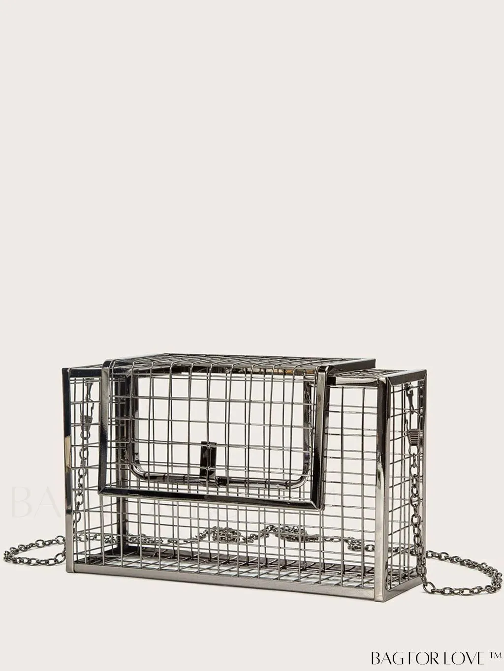 BagForLove - Metal Cut Out Evening Bag: Elegant & Versatile Purse for Weddings, Proms, and Parties