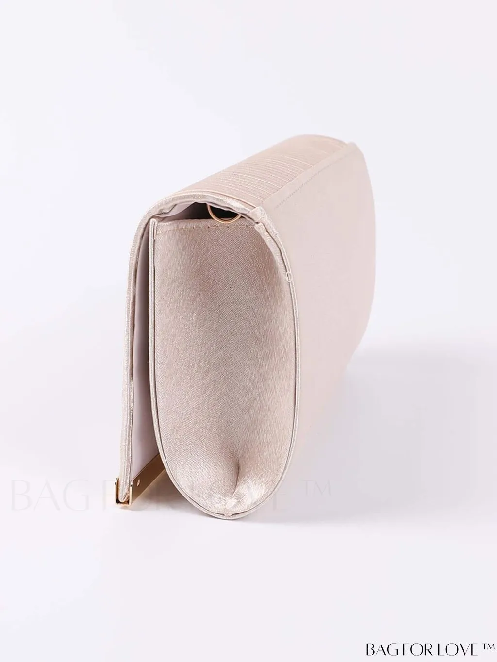 BagForLove - Party Flap Clutch with Metal Edge for Envelopes - Elegant & Stylish