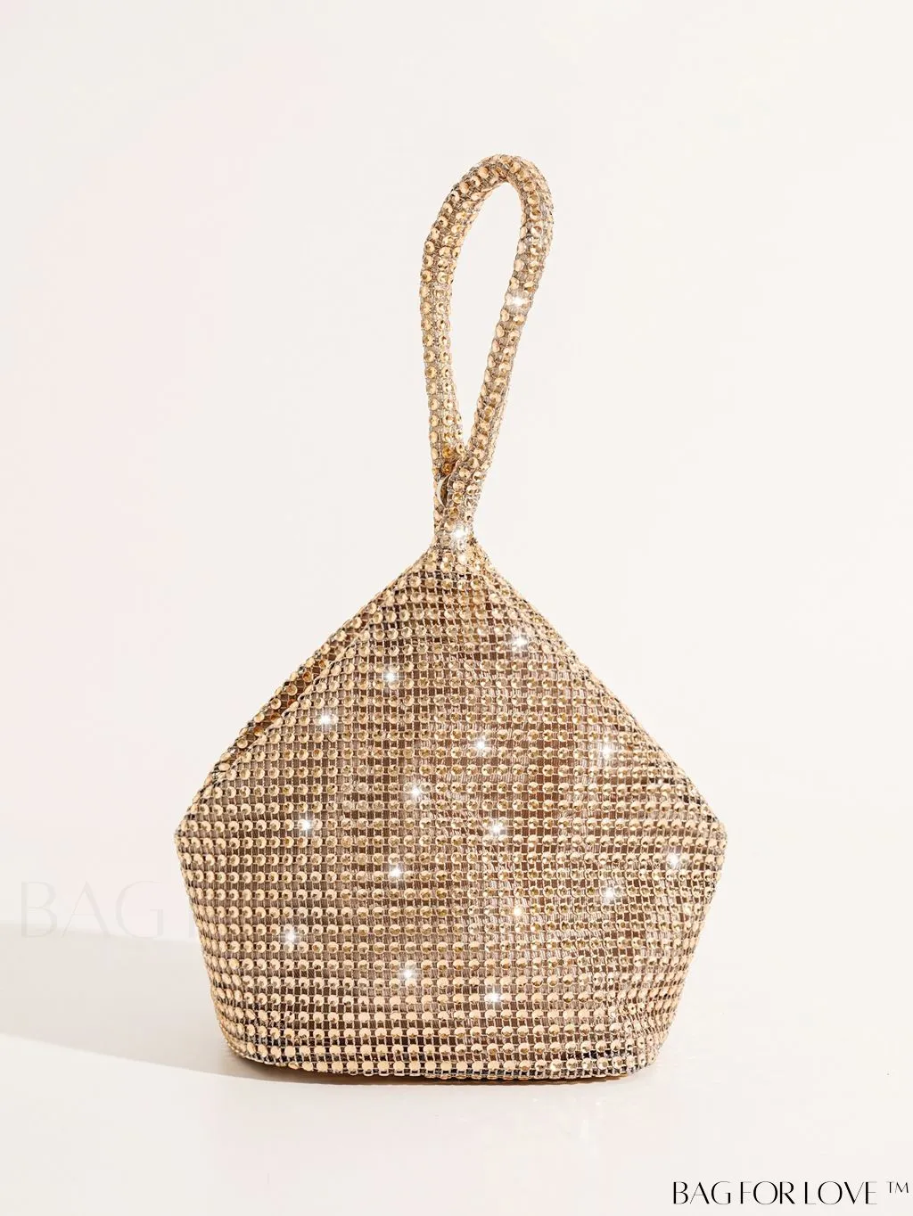 BagForLove - Rhinestone-Adorned Mini Evening Bag